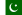 Bandera de Pakistán.