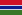 Bandera de Gambia.