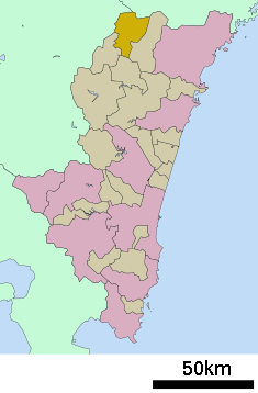 Localización de Takachiho