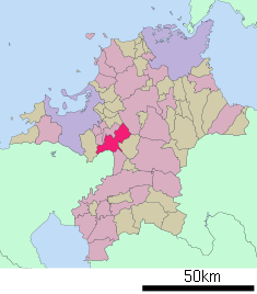 Localización de Chikushino