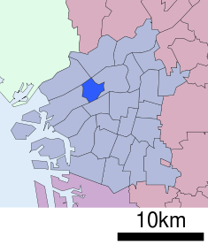 Localización de Fukushima-ku