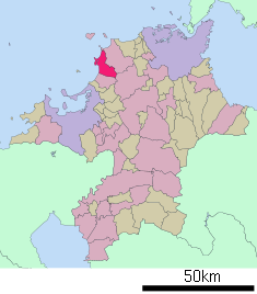 Localización de Fukutsu
