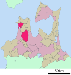 Localización de Goshogawara