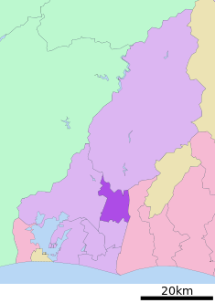 Localización de Hamakita-ku