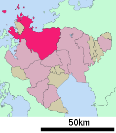 Localización de Karatsu