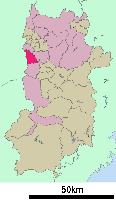 Localización de Katsuragi