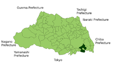 Localización de Kawaguchi