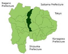 Localización de Kōfu