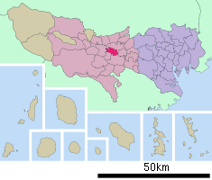 Localización de Kokubunji