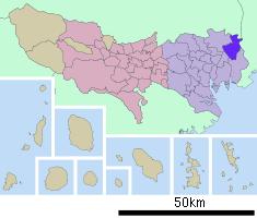 Localización de Katsushika