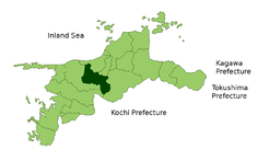 Localización de Uchiko-chō