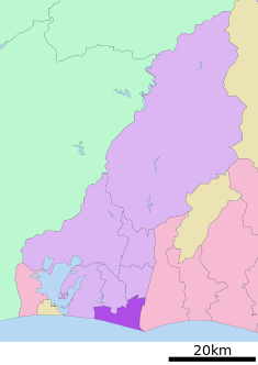 Localización de Minami-ku