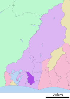 Localización de Naka-ku