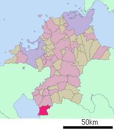 Localización de Ōmuta