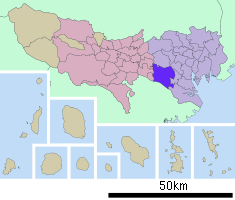 Localización de Setagaya