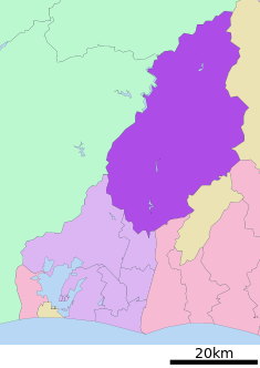 Localización de Tenryū-ku