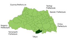 Localización de Tokorozawa