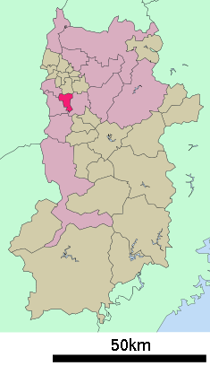 Localización de Yamatotakada