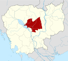 Ubicación de Provincia de Kompung Thom