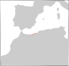 Mapa de distribución.