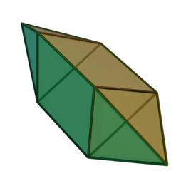 Bipirámide triangular elongada