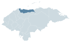 Situación de Atlántida en Honduras