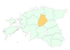 Ubicación de Condado de Järva