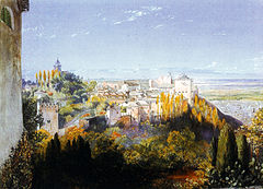 John Haynes-Williams Albaicin from the Alhambra.jpg