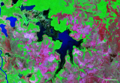 Laguna El Océano Bolivia Satellite map 64.82405W 12.png