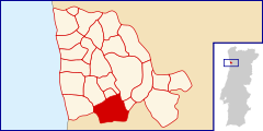 Localización de Grijó