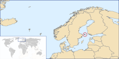 Ubicación de Åland