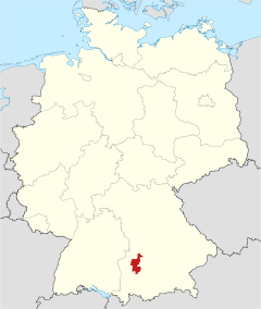 Locator map A in Germany.svg