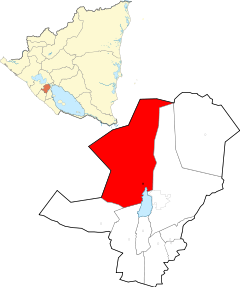 Territorio de Nindirí en el departamento de Masaya.