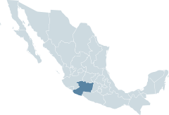 Ubicación de Michoacán