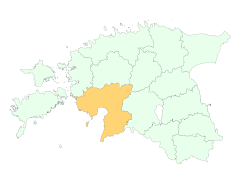 Ubicación de Condado de Pärnu