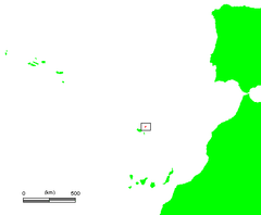 Mapa-Situación de Porto Santo