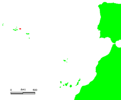 Mapa-Situación de Terceira