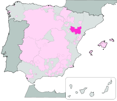 VdlT Bajo Aragón location.svg