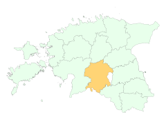 Ubicación de Condado de Viljandi