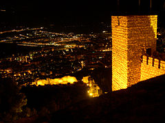 Vista nocturna de Jaén desde el Parador - cloudsoup.jpg