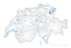 Situación de Cantón de Appenzell Rodas Exteriores
