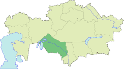 Situación de Provincia de Kyzylorda