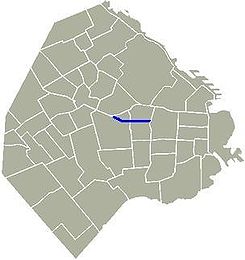 Avenida Díaz Vélez Mapa.jpg