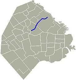 Avenida Dorrego Mapa.jpg
