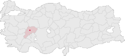 Afyonkarahisar Turkey Provinces locator.gif