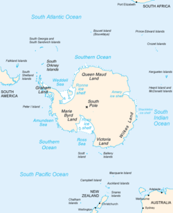 Localización del mar de Amundsen