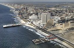 Panorámica de Atlantic City (Nueva Jersey)