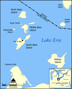 Islas en el lago Erie