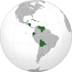 Situación de Alianza Bolivariana para los Pueblos de Nuestra América - Tratado de Comercio de los Pueblos