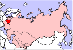 Ubicación de Bielorrusia